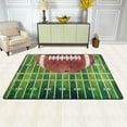 thumbnail image 3 of Vintage Retro Grunge American Football Field Area Rug 4'x6' Soft Rugs Indoor Decorative Comfort Floor&nbsp;Carpet Nursery Rugs Non-Slip Mat for Living Room Bedroom Decor Kids Playing Room, 3 of 7