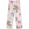 thumbnail image 5 of Top-kevin Women Long Sleeve Pajama Set Comfy Pjs Sets Cute Cookie Pattern 2 Piece Lounge Set, 5 of 12