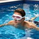 thumbnail image 4 of Large-frame Swimming Goggles Transparent Waterproof Unisex Lenses, 4 of 6