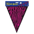 thumbnail image 5 of Beistle Zebra Print Pennant Banner, 10-Inch by 12-Feet, 5 of 6