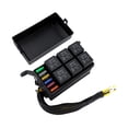 thumbnail image 5 of Almencla Generic 12V Relay Box Easy to Install Repair Waterproof Relay Fuse Box, 5 of 8
