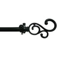 thumbnail image 3 of Achim Home Furnishings Buono II Medley Curtain Rod with Finials, 48-Inch Extends to 86-Inch (Set of 2), 3 of 3