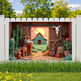 thumbnail image 4 of Rustic Theme Western Banner Farmhouse Party Cowboy Decoration for Western Party Indoor Outdoor Event Farm Theme, 4 of 9