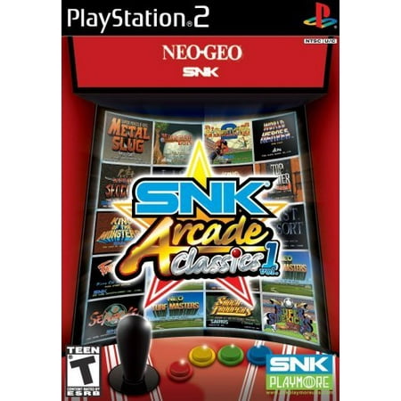 SNK Arcade Classics Vol 1 - PlayStation 2 (Best Arcade Games For Ps2)