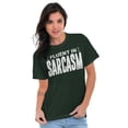 thumbnail image 4 of Fluent in Sarcasm Funny Attitude Men's Graphic T Shirt Tees Brisco Brands M, 4 of 6
