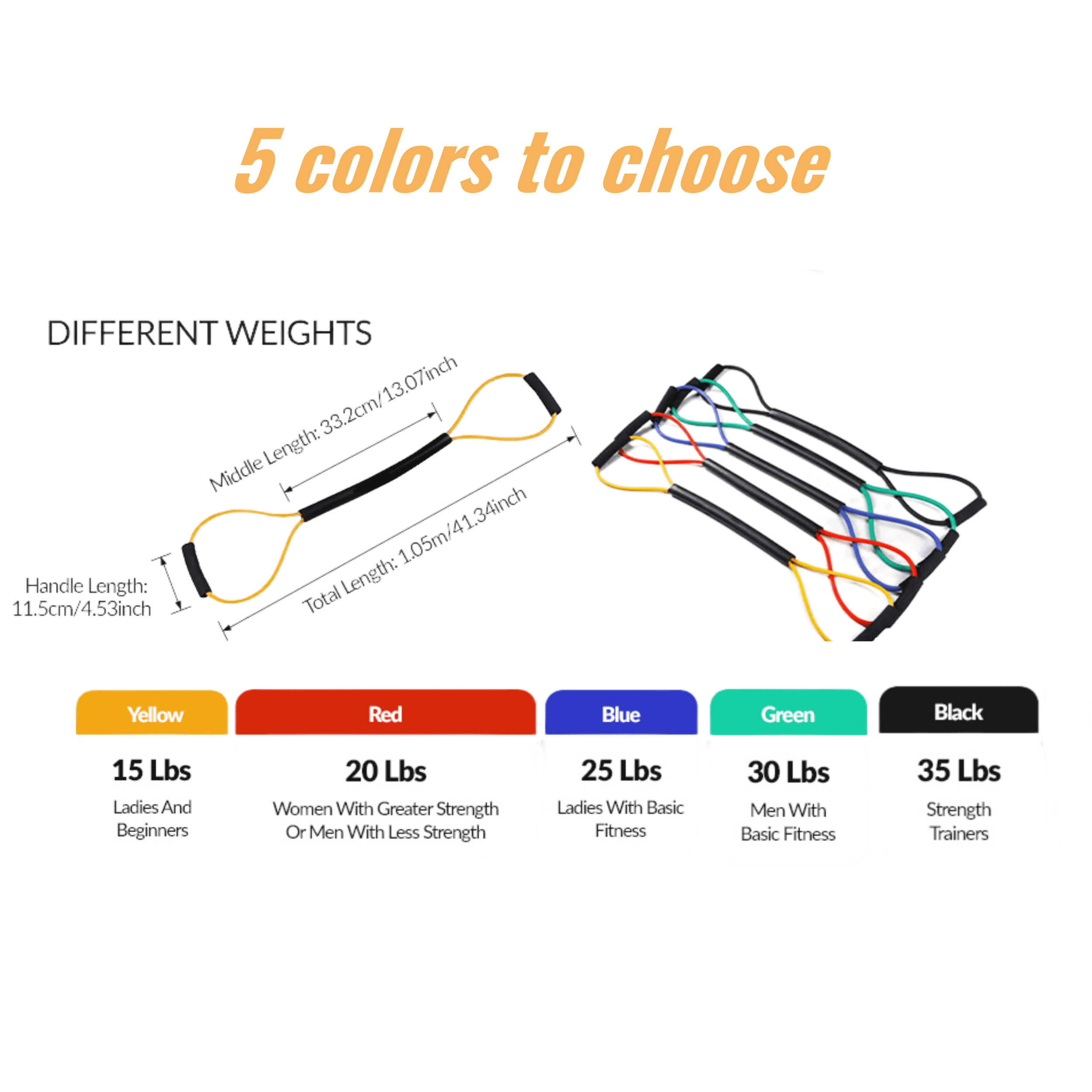 Boxing Resistance Band, Boxing Band for Boxing Kickboxing Gym Workout Home Training with Varied Resistance Levels 35LB Black + Belt