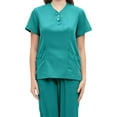 thumbnail image 4 of Milaget Ensemble d'Uniforme pour Femmes Uniforme d'Infirmière Durable Col en V Lavable en Machine Respirant m, 4 of 5
