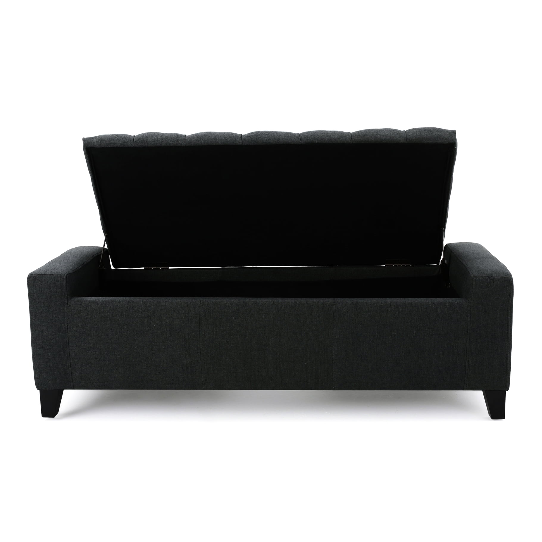 Dark Gray Storage With Stylish Look - 20.50”d X 51.00”w 16.54”h Adds Elegance To Your Room For Home Keeps Organized
