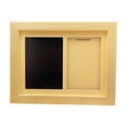 thumbnail image 1 of Siruishop Photo Frame Medal Display Shadow Box Accessory for Bookshelf Memory Keepsake Wood Color Frame, 1 of 8