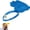 Blue, variant on Funny Hand Sun Visor Hat Headband, Palm-Shaped Adjustable Sun Visor Cap for Women Men for Beach Party