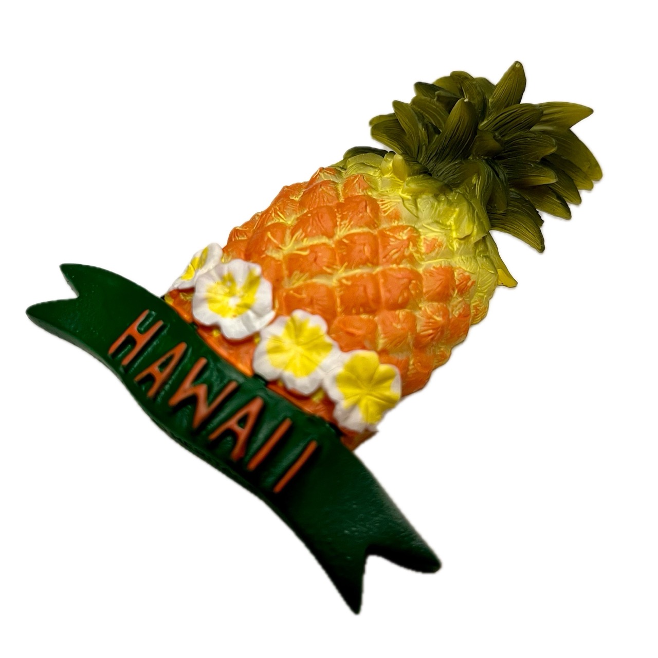 Island Heritage Polyresin Refrigerator Magnet Large Pineapple