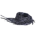 thumbnail image 4 of Bufanda árabe para exteriores, bufanda a cuadros cálida Keffiyeh para senderismo, acampada y viajes Gris Púrpura Negro, 4 of 8