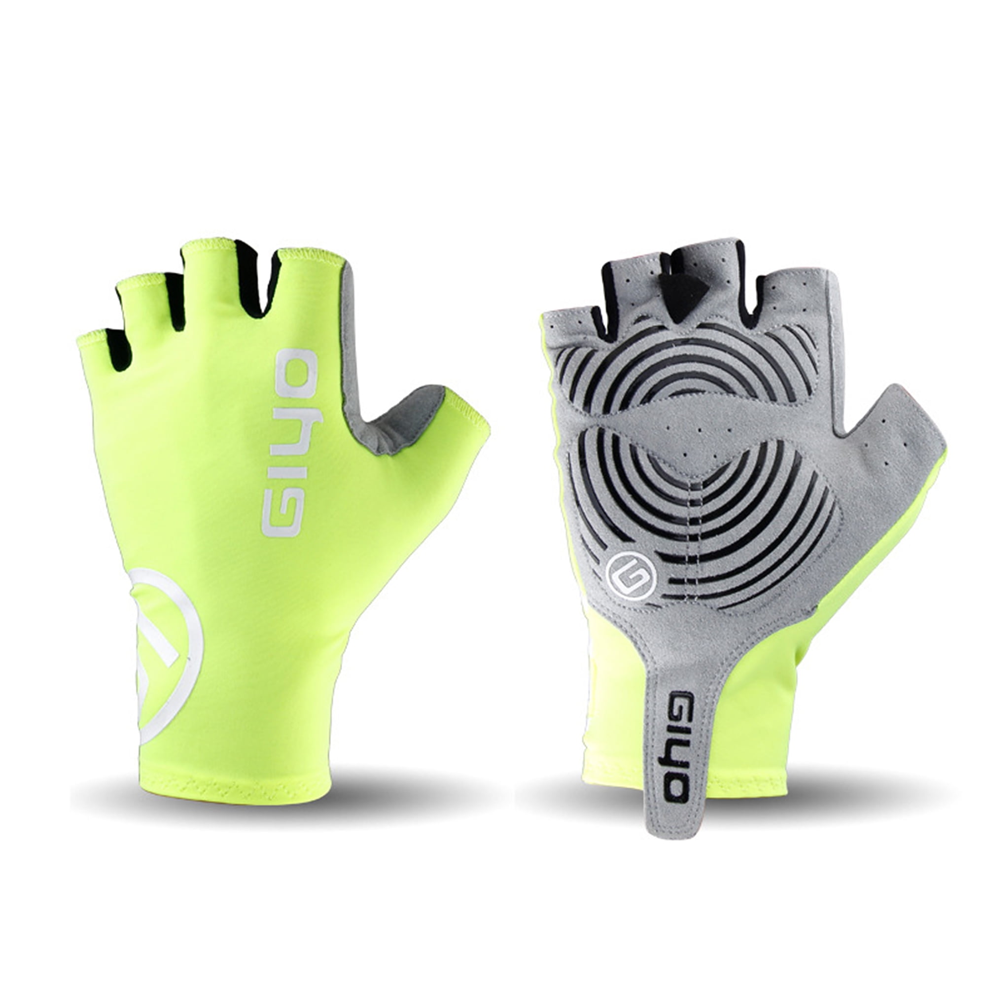 mens fingerless cycling gloves