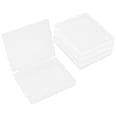 thumbnail image 1 of 4pcs Game Cards Collection Box Clear Case With Lid Multi-use Poker Cards Tokens Storage Box, 1 of 1