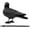 Black-2, variant on GUGULUZA Crow Decoys Full Body GUGULUZA Crow Decoy for Hunting, Black Flocked Crow Decoy w/Feet Stake for Halloween Decor Yard Garden Decoration