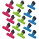 thumbnail image 1 of Juego de clips para bolsas de chips Clips de sellado para bolsas de alimentos con buenos agarres Surtido brillante, 1 of 5