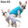thumbnail image 2 of 2 piezas de ropa para mascotas, chaleco sólido para perros, ropa de algodón para mascotas, mangas cortas transpirables de verano para perros 1390, 2 of 6