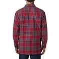 thumbnail image 2 of Backpacker BP7002T Men's Tall Flannel Shirt Jacket with Quilt Lining, 2 of 3