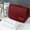 Red, variant on Wet and Dry Cosmetic Organizer, Hooked Wash Bag, Small Portable Toiletries Storage Bag with Metal Zipper for Travel and Daily Use