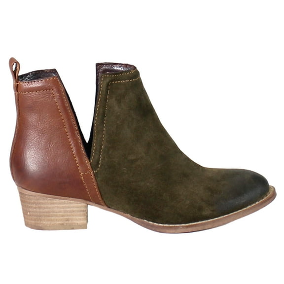 Diba True Womens Stop By Round Toe Pull On  Ankle Boots