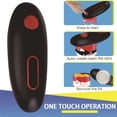 thumbnail image 3 of One Touch Electric Can Opener Fits Almost All Can Sizes for Seniors with Arthritis, Hand Held Battery Operated Can Opener with Smooth Edge, Food Safe Kitchen Gadgets Automatic Can Opener for Kitchen, 3 of 5