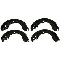 Rear Brake Shoe Set - Compatible with 2007 - 2012 Dodge Caliber 2008 2009 2010 2011