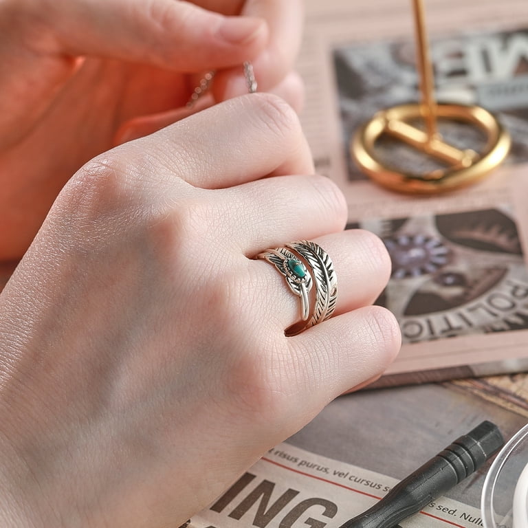 Silver Turquoise Ring, Global Design - Shop Iran Art