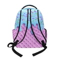 thumbnail image 2 of Xoenoiee Baseball Ice Cream Star Print Kids Backpack for Boys Girls Preschool Kindergarten Elementary School Backpack Bookbag Schoolbag Travel Daypack with Adjustable Padded Straps, 2 of 7