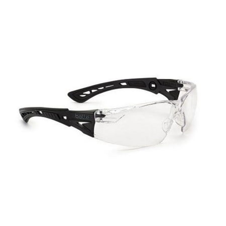 

Rush Plus Safety Glass Matte Black - Clear Lens