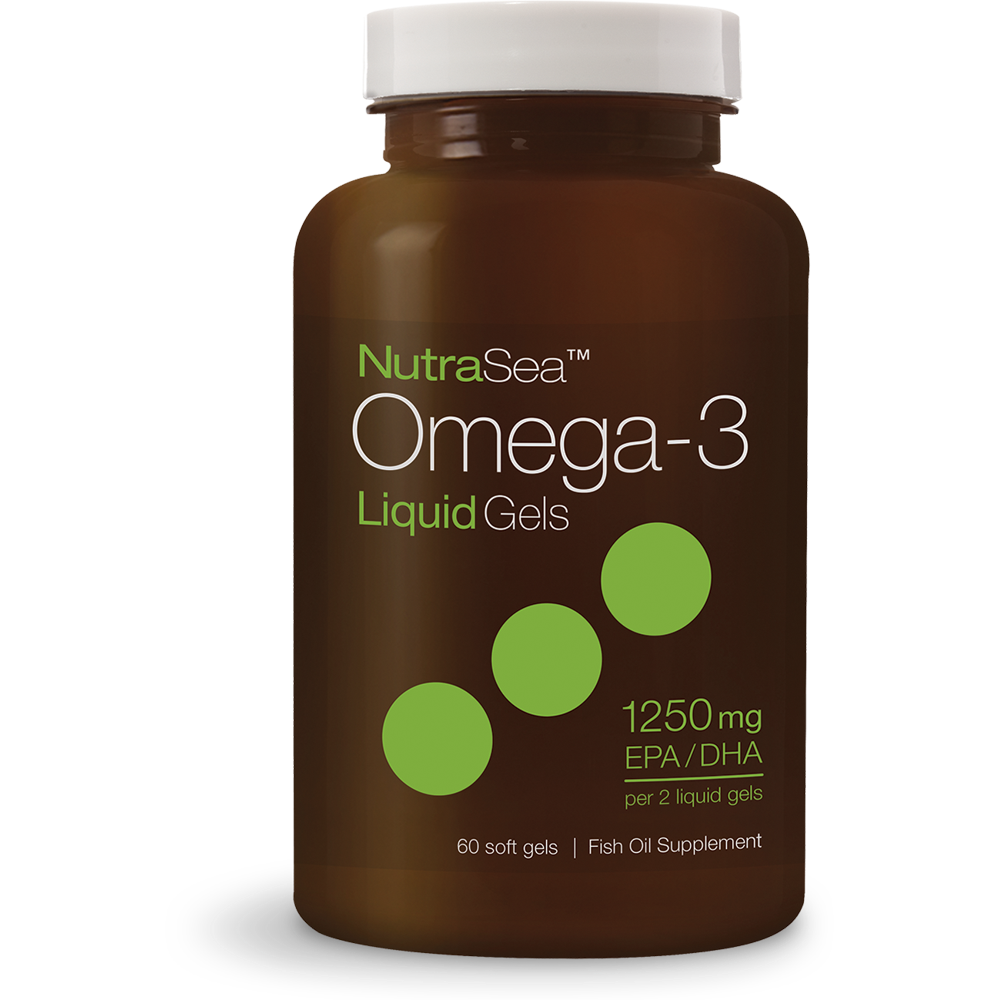 NutraSea EPA/DHA Omega3 Softgels, 1250 Mg, 60 Ct
