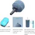 thumbnail image 4 of 10 Pcs Diffuseur de Bulles Minérales en Forme de Boule 0.8 Pouce pour Aquarium Pompe à Air, 4 of 5