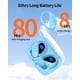 thumbnail image 2 of Auriculares Bluetooth, auriculares inalámbricos PocBuds, 80 horas de reproducción, 2 of 6