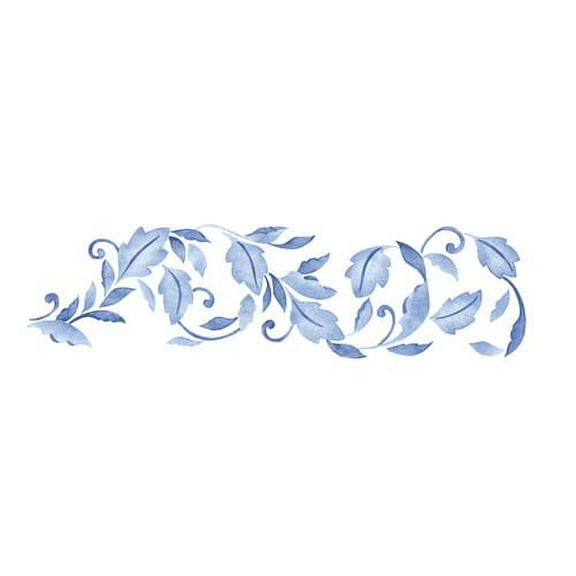 Leaf Scroll Wall Stencil SKU #2514 by Designer Stencils