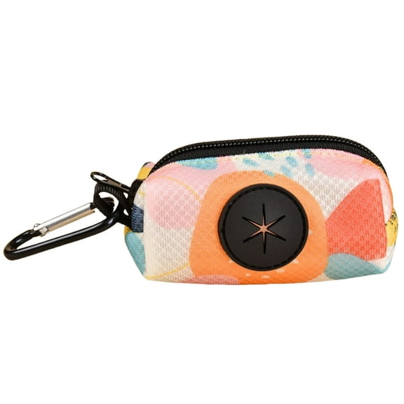 Yammee Dog Poop Bag Holder Leash Attachment Easy Clip Dog Poop Waste Bags Easy to Carry Multiple Use