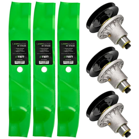 8TEN Blade Spindle Kit for Exmark 44 inch Lazer Z HP LHP4417KA MK1005427