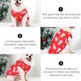 thumbnail image 4 of KAKOWELY 1 chaleco navideño para perro, ropa navideña para perro, ropa de poliéster para perro, chaleco para mascota., 4 of 4