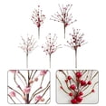 thumbnail image 5 of Simulated love berries small single wedding decoration Valentine\'s Day cuttings, 5 of 6