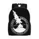 thumbnail image 1 of Mochila para portátil con el logotipo de Paul Smiths College of Arts and Science, bolso de viaje informal para la universidad, mochila negra para el trabajo y los negocios, regalo para hombres y, 1 of 5