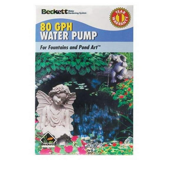 Beckett 7300110 80 Gallon Étang &amp; Pompe de Fontaine