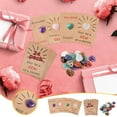 thumbnail image 6 of Valentines Day Gem Gifts for Kids,24 Pack Prefilled Valentine's Day Cards with Heart-shaped Gemstone for School Classroom Class Party Favor, Valentine Rock Crystal Gift, 6 of 7