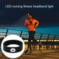thumbnail image 4 of Mightlink Sweat Headband High Brightness Detachable Light 3 Light-Modes Long Endurance Non-Slip Illumination Breathable Sports Headband with LED Light for Outdoor, 4 of 7