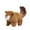 Brown-A2, variant on Interactive Squirrel Plush Squeaky Toy - Electronic Squirrel Enrichment Toy Walking Talking & Tail Wagging Nodding Pet Toys Brown
