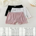 thumbnail image 3 of JUNWELL 3pcs Girls‘ Bowknot Short Leggings Suitable For Daily Wear, 3 of 7
