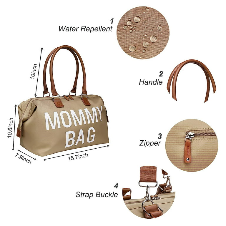 VONQA Mommy Bag for Hospital, Labor and Delivery - Extra Large