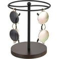 thumbnail image 1 of Mkono Sunglasses Organizer Glasses Holder Stand Metal Frame with Wood Base Sunglass Storage Display Eyeglasses Rack, 1 of 7