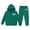 Blackish Green, variant on YunPes Boys USA Sweatshirt Suits Letter & Flag Print Hoodies Harems Pants with Elastic Waist Independence Day Pullover Outfits