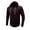 Coffee, variant on Fesfesfes Hoodie Tops for Men Men Long Sleeve Casual Loose Hooded Sports T Shirt Solid Crew Neck Pullover Tops Sale Items