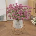 thumbnail image 5 of Artificial Flowers, Imitation Flower Home Decoration, Wedding Handheld Flower Wall Decor, Real-Like Vibrant Silk Flowers, Centerpiece Vase Filler, Party Office Shop Garden Decor, 49cm Large Bloom, 5 of 6