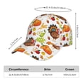 thumbnail image 5 of Goofa Printed Baseball Cap for Men and Women - Adjustable Unisex Hat for Sports and Casual Wear,Sun protection Casual Outdoor Everyday Fashion Cap, 5 of 9