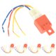 thumbnail image 2 of RETRASO 5pcs Relé de Retrodo de Aire Acondicado Auto Universal 4 Pin Normalmento Abrto Impermeable Con El Zócalo 40a 1.8W 12V, 2 of 7